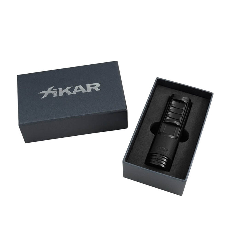 Black Xikar Tactial Single Jet Lighter Packaging