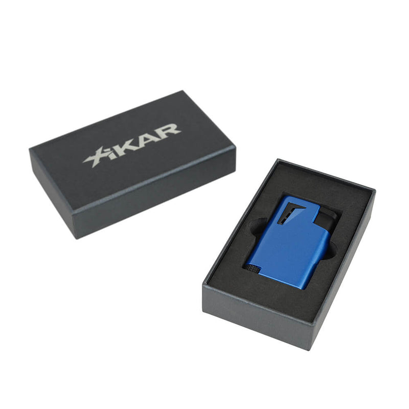 Blue Xikar XK1 Single Jet Lighter Packaging