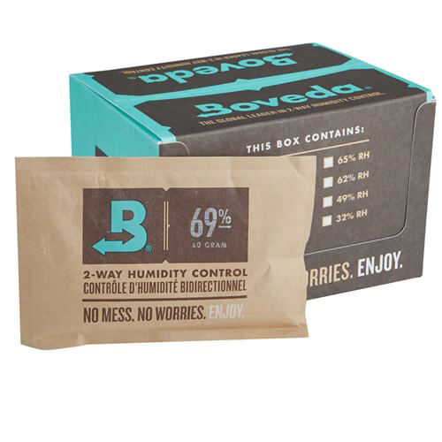 12 Pack Boveda 69 Percent Humidity Pack Single Pack With Box
