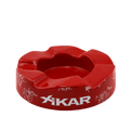 Red Xikar Wave Ashtray
