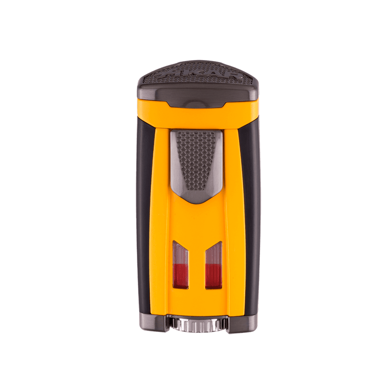 Yellow Xikar HP3 Triple Jet Lighter