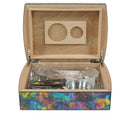 Winston Churchill Travel Humidor Front Open