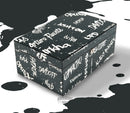 Black with White Graffiti Humidor 100 Count