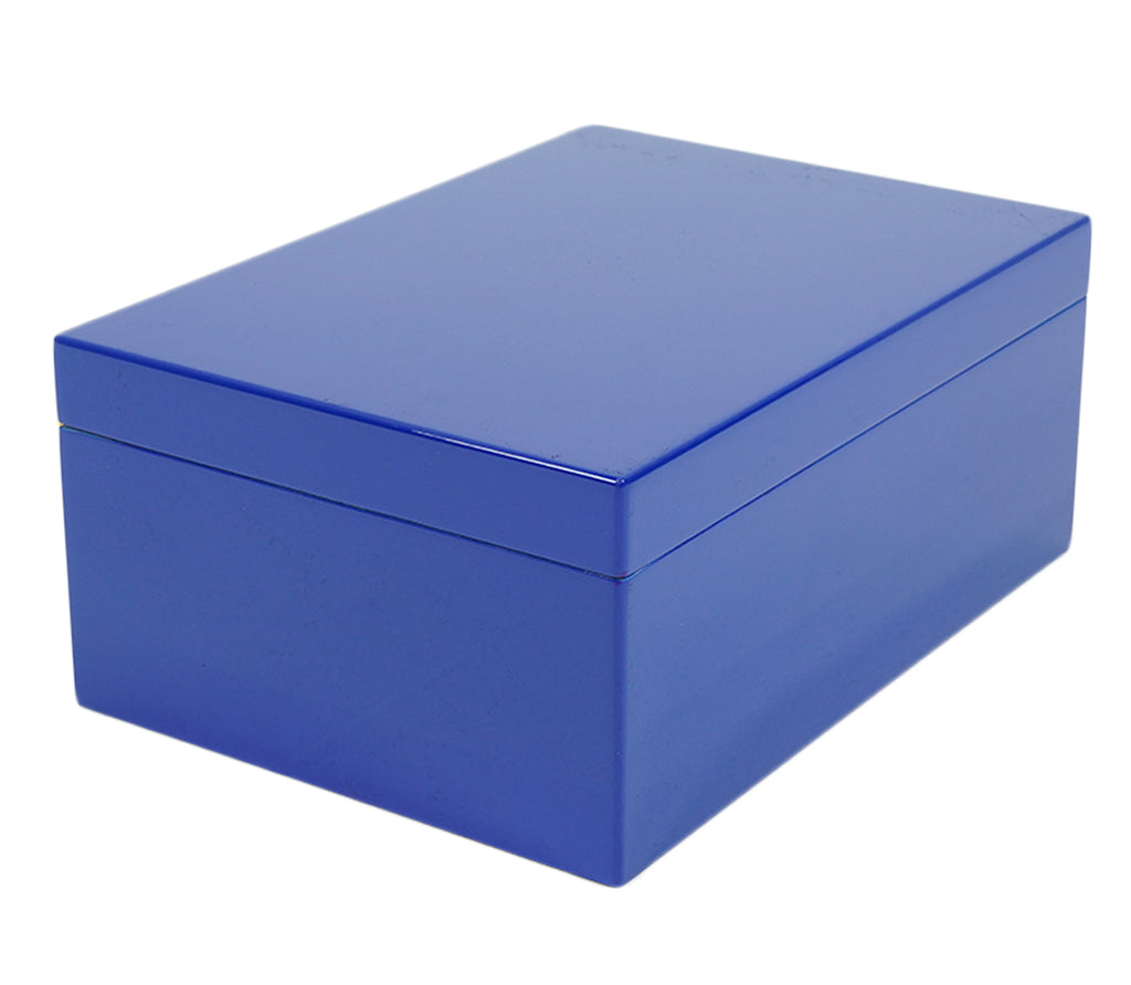 Pacific Blue Humidor 50 Count | Desktop Humidor | HumidorsDirect.com