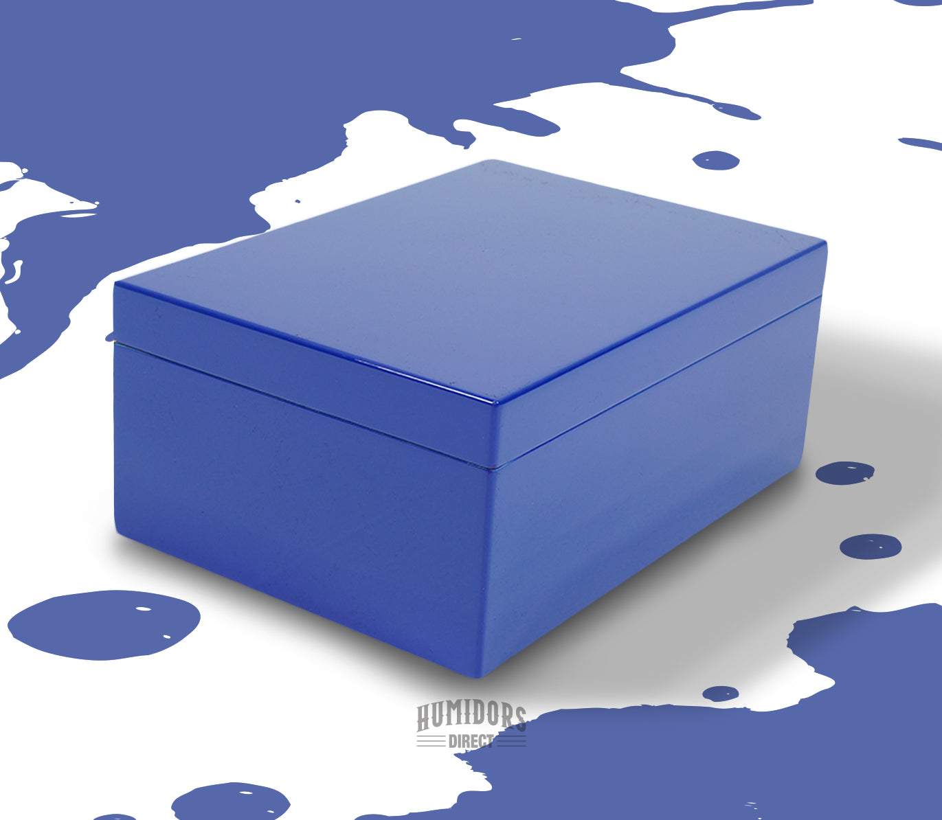 Pacific Blue Humidor 50 Count | Desktop Humidor | HumidorsDirect.com