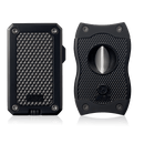 Black and Black Colibri Rally SV-Cutter & Lighter Set
