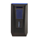 Black and Blue Colibri Slide Lighter