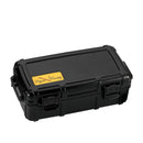 Black Cigar Caddy 10 Count Travel Case Closed