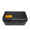 Black Cigar Caddy 15 Count Travel Case Closed