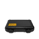 Black Cigar Caddy 5 Count Travel Case