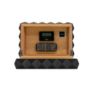 Black Colibri Quasar Humidor Open