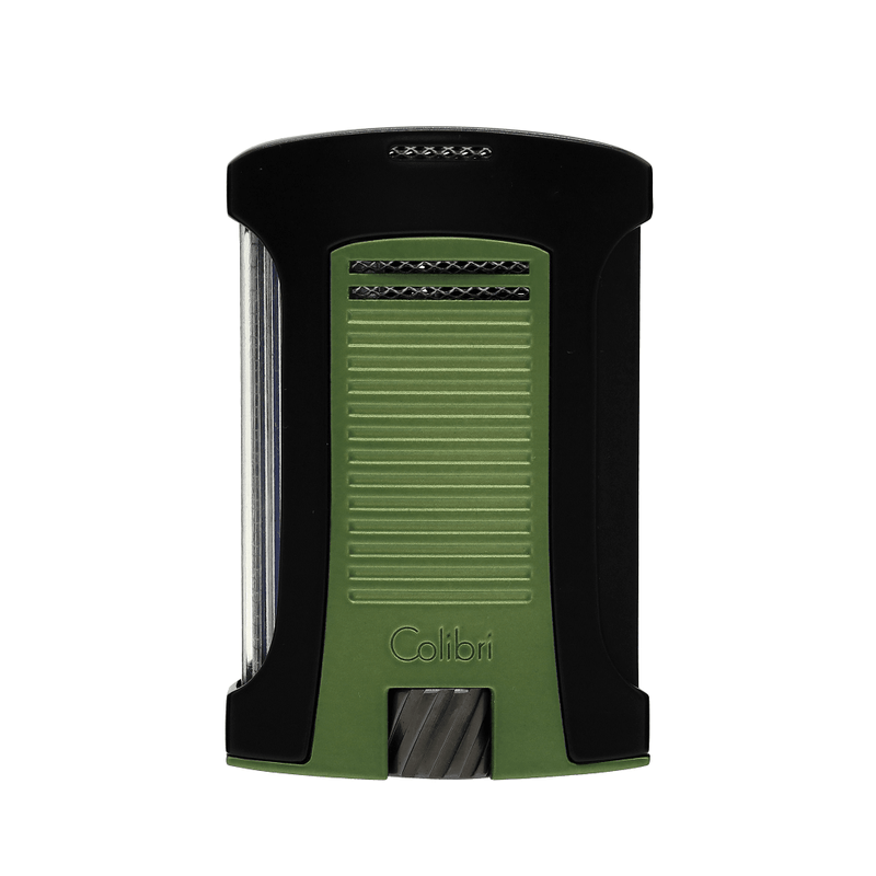 Black and Green Colibri Daytona Lighter