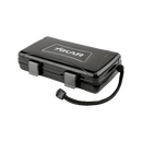 Black Xikar 5 Count Cigar Travel Case Side View