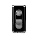 Black Xikar Verano Flat Flame Lighter