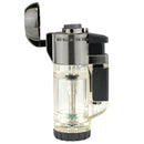 Clear Xikar TECH Single Jet Lighter Open