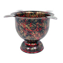 Gold Black Antique Stinky Cigar Tall Ashtray