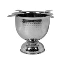 Hammered Stainless Steel Stinky Cigar Tall Ashtray