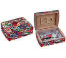 Jungle Love Collage Travel Humidor