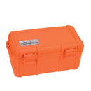 Orange Cigar Caddy 15 Count Travel Case Closed