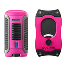 Pink Colibri Apex S-Cutter & Lighter Set
