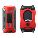 Red Colibri Apex S-Cutter & Lighter Set