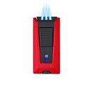 Red Colibri Stealth 3 Lighter With Flame