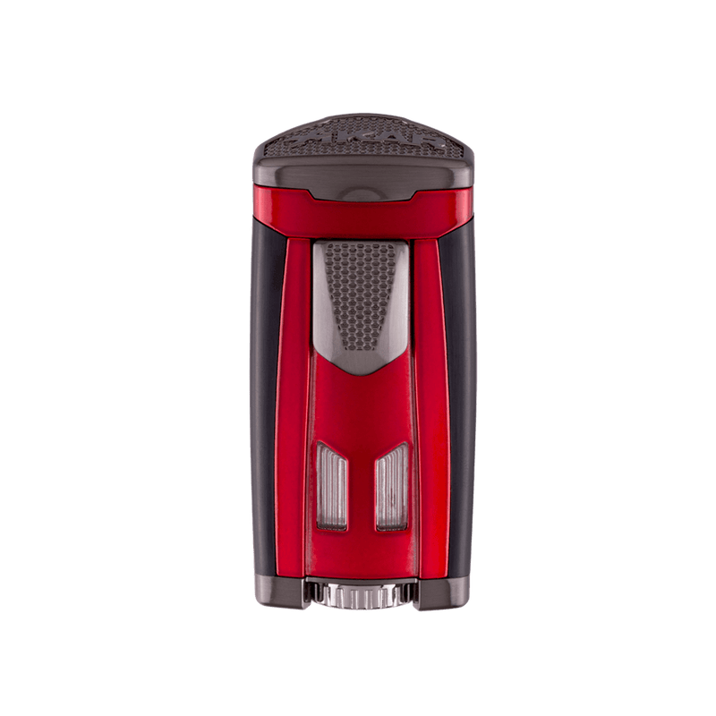 Red Xikar HP3 Triple Jet Lighter