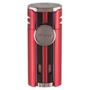 Red Xikar HP4 Quad Jet Lighter