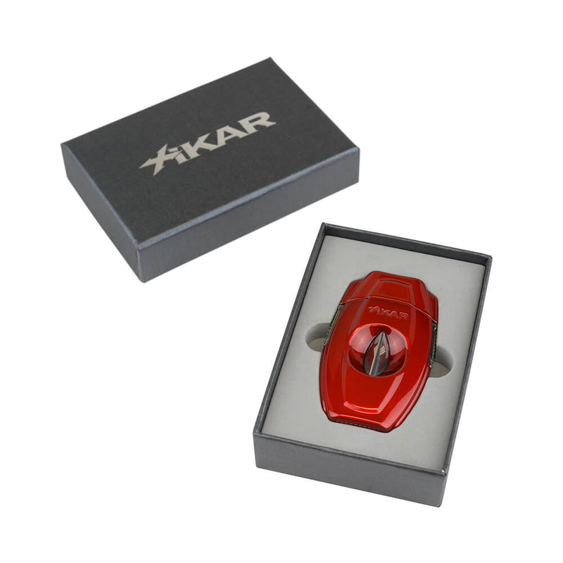 Red Xikar VX2 V-Cutter Packaging