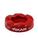 Red Xikar Wave Ashtray