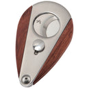 Redwood and Silver Xikar Xi3 Straight Cutter