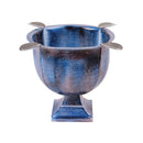 Rust Blue Stinky Cigar Box-Pressed Ashtray