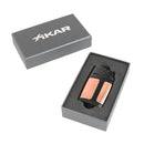 Vintage Bronze Xikar ELX Double Jet Lighter Packaging